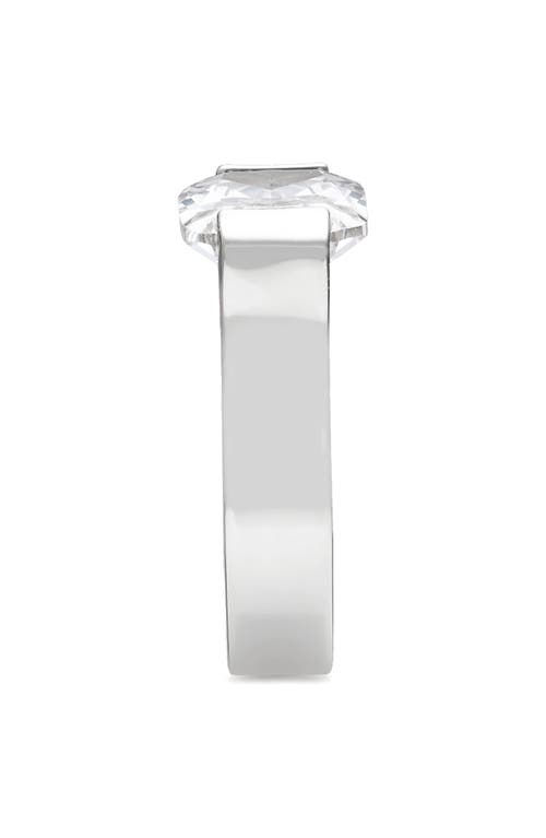 NORDSTROM NORDSTROM FLOATING OCTAGON CUBIC ZIRCONIA RING
