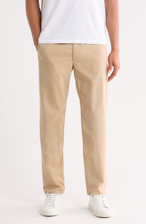 Kullen Flat Front Stretch Sateen Chinos