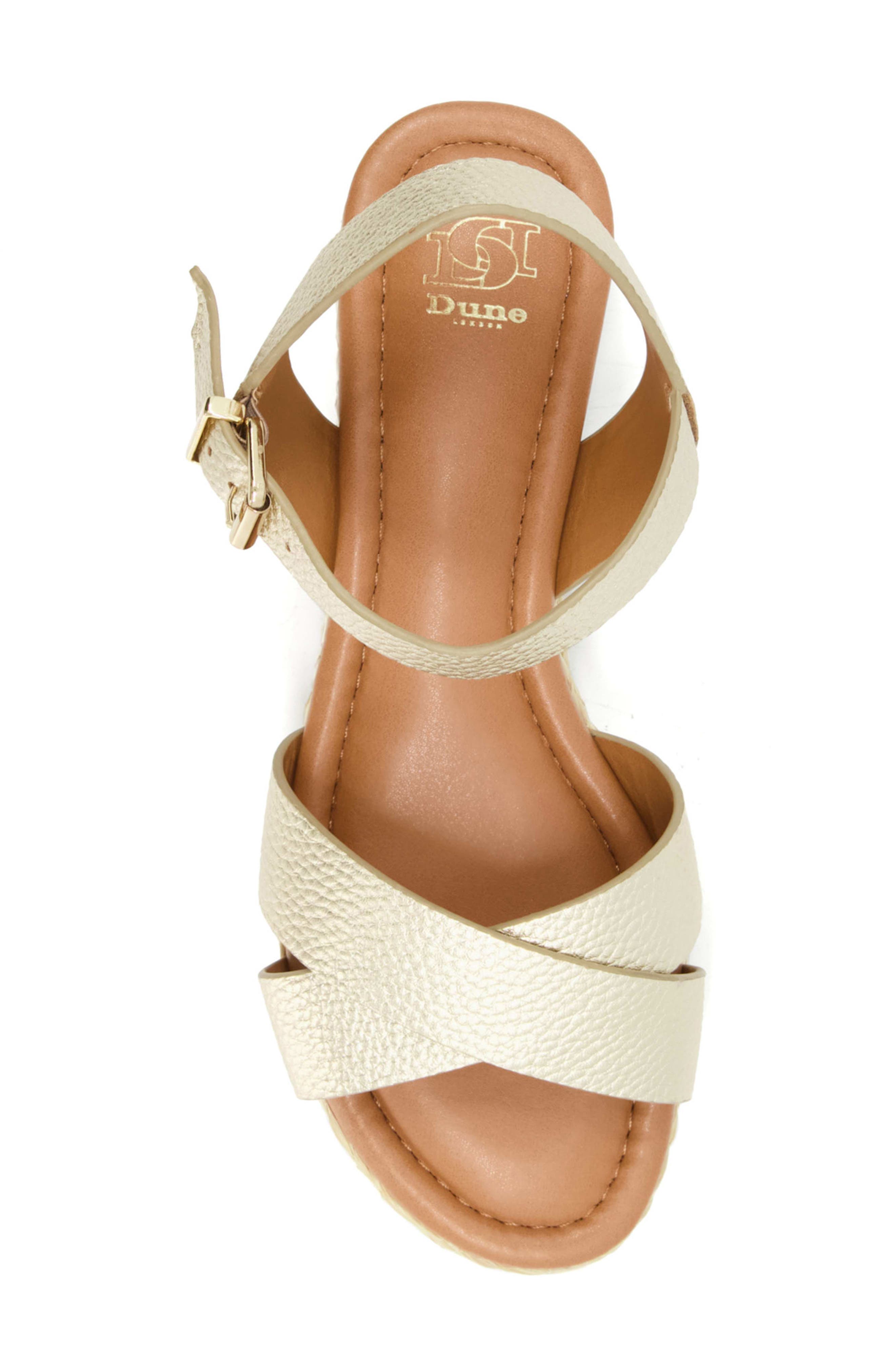Linnie Platform Wedge Sandal, Alternate, color, GOLD