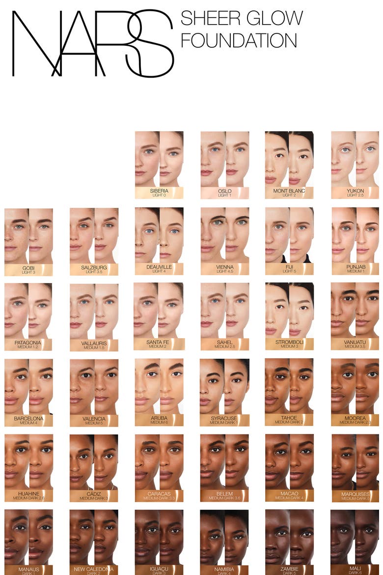 Sheer Glow Foundation, Alternate, color, NAMIBIA