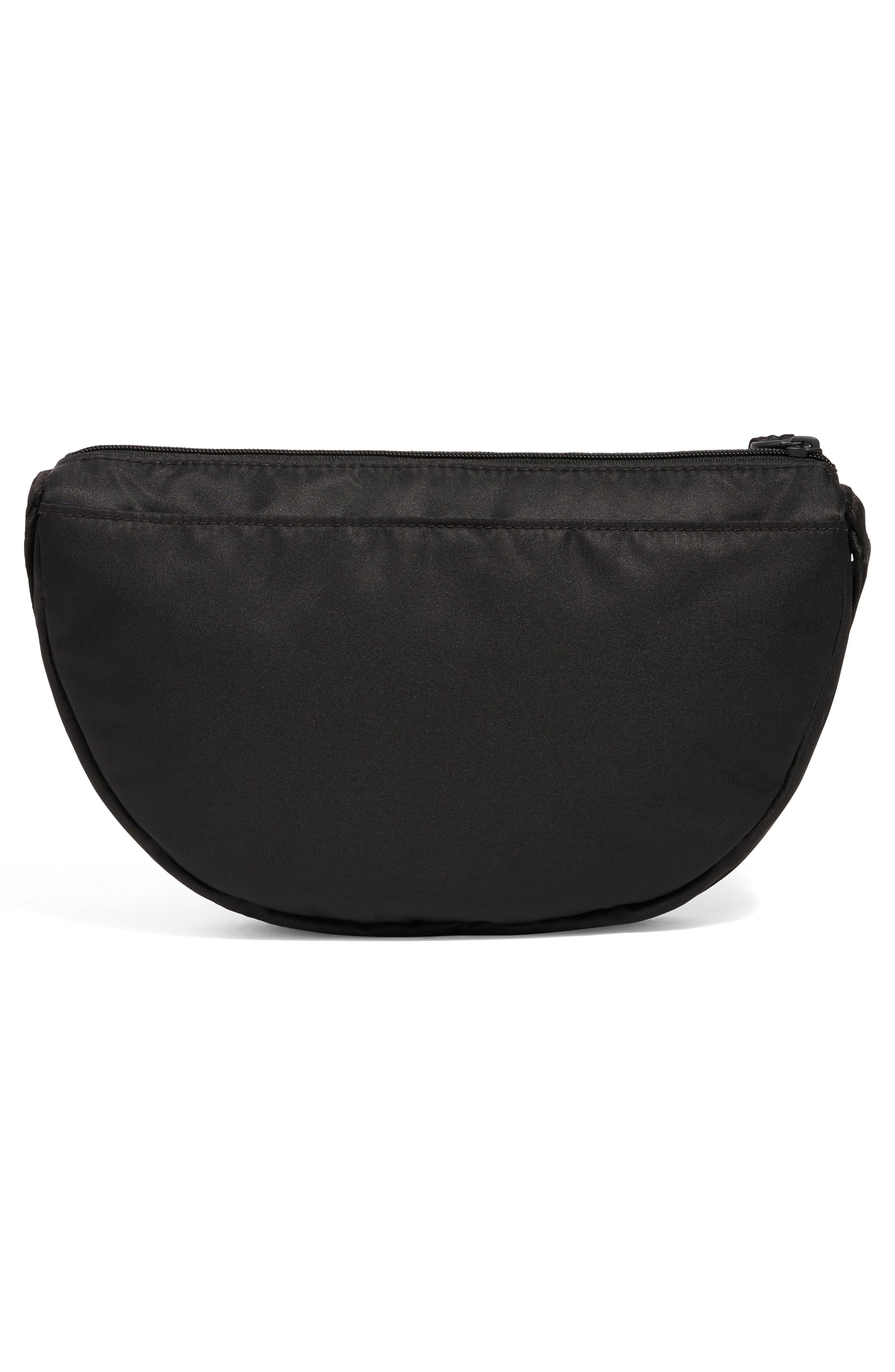 Under Armour Studio Water Resistant Shoulder Bag, Alternate, color, Black / Black / Black