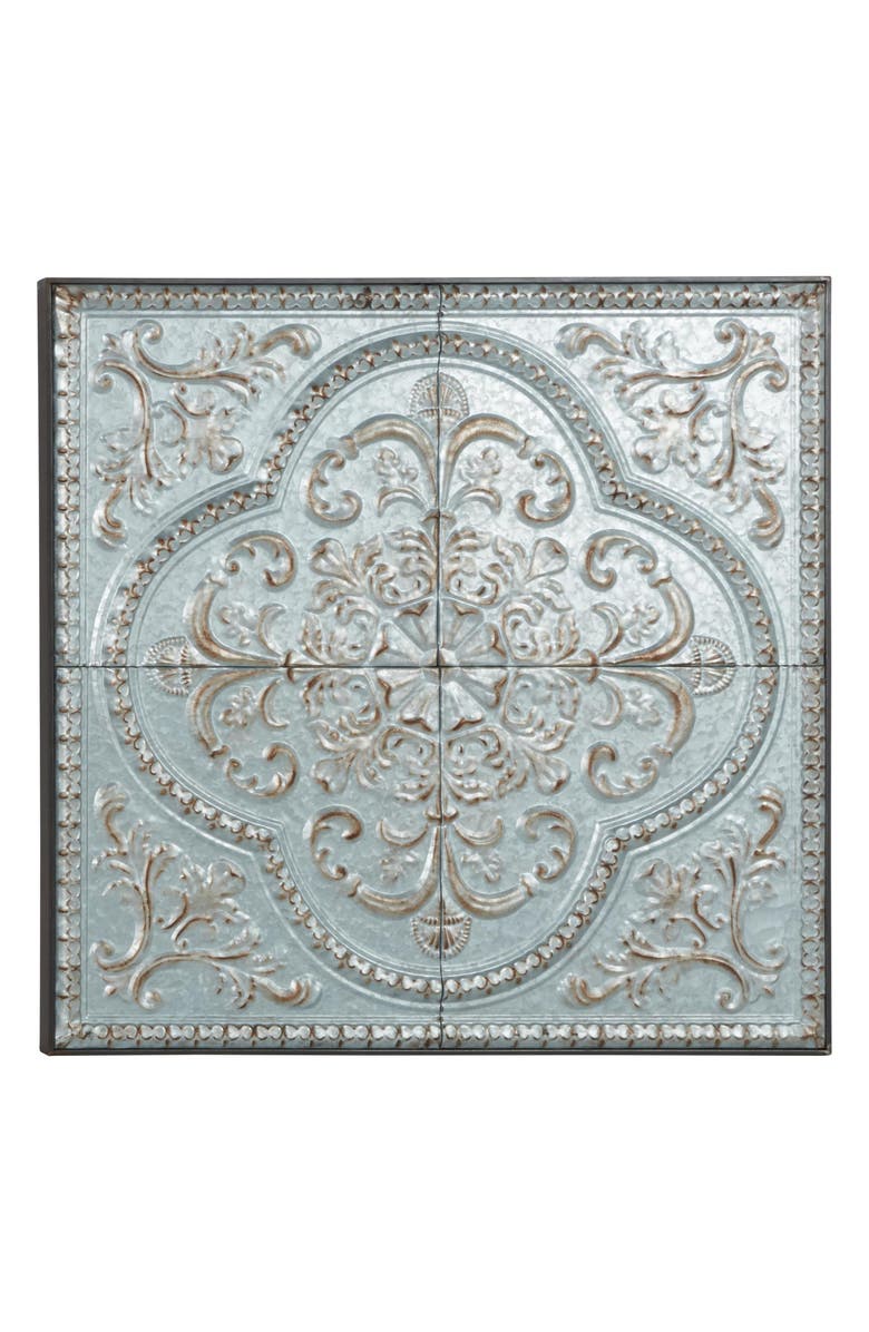 UMA Filigree Wall Décor, Alternate, color, Gray