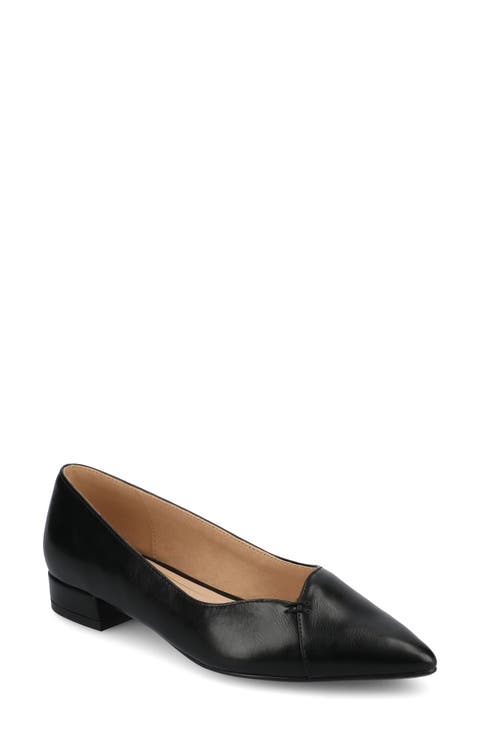 Carmin Pointed Toe Flat (Women)