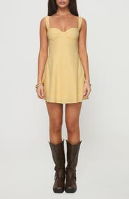 Princess Polly Mcbeath Gingham Minidress