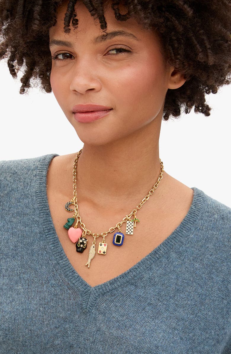 Clare V. Grande Sardine Charm, Alternate, color, Clear