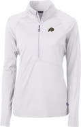 Cutter & Buck Women's Cutter & Buck White Colorado Buffaloes Adapt Eco Knit Half-Zip Pullover Jacket
