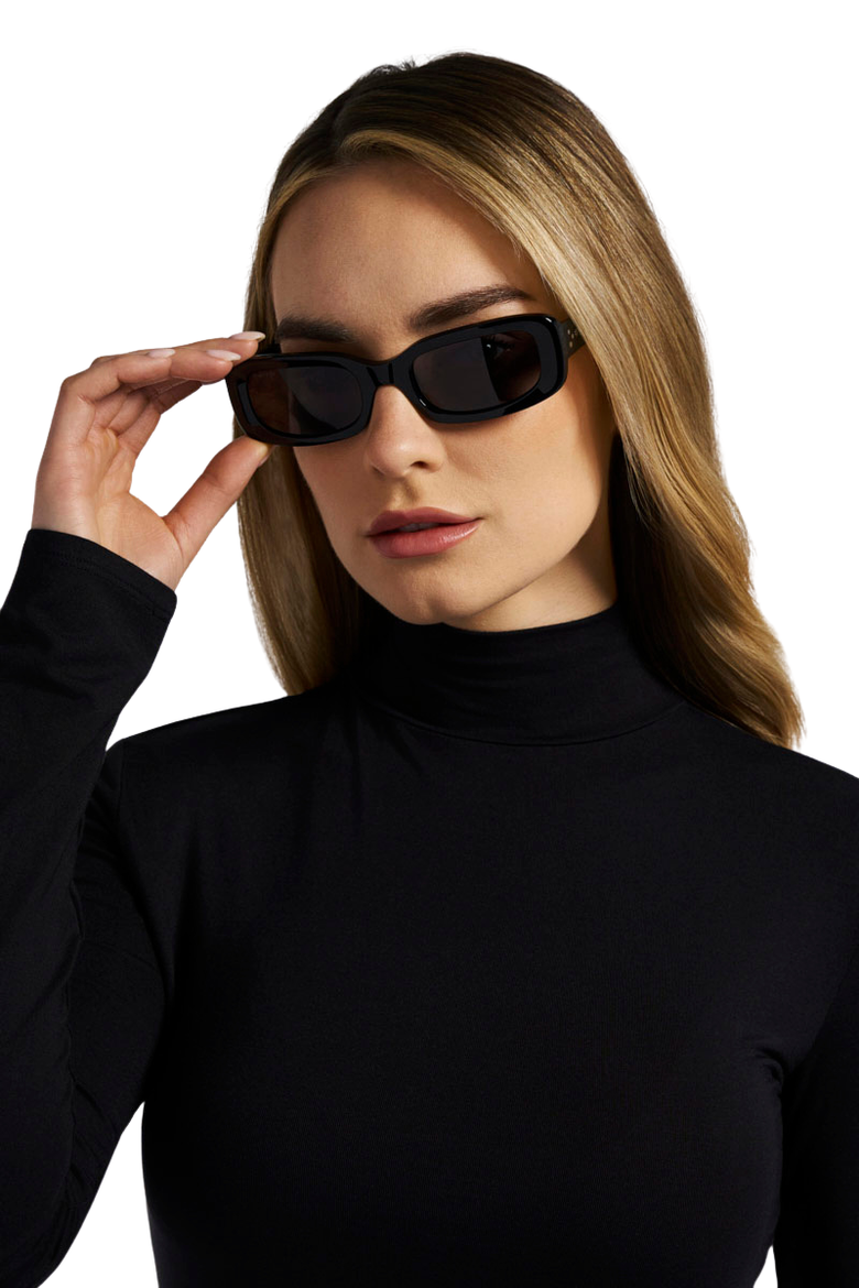 Women's Seraphine Polarized Sunglasses, UPF 50+ Sun Protection, Alternate, color, Black