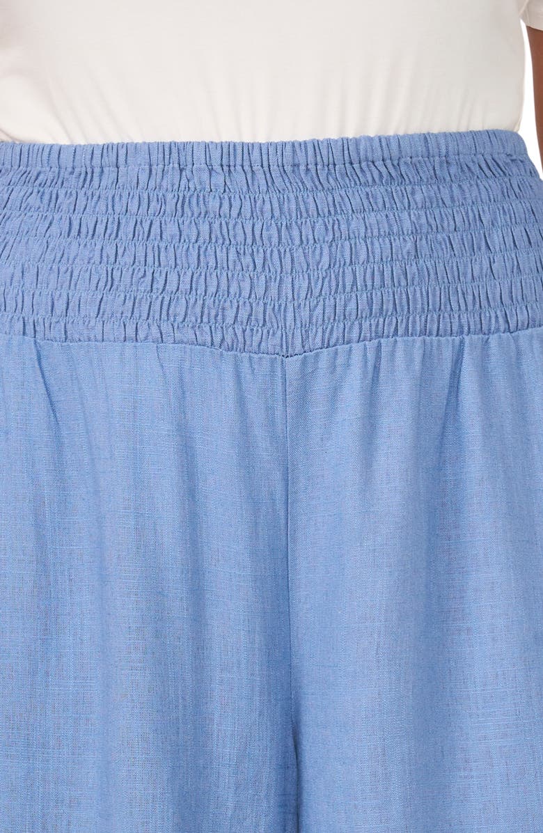 Vince Camuto Wide Leg Pants, Alternate, color, Cadet Blue