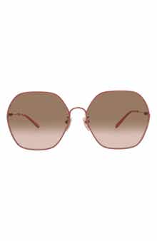 Chloé 61mm Oversize Round Sunglasses
