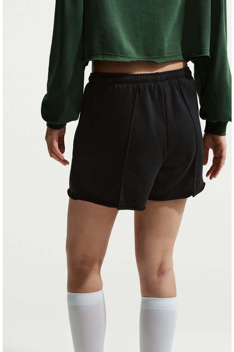 Offline Chill Cotton Blend French Terry Shorts, Alternate, color, BLACK/ BLACK/ SAIL