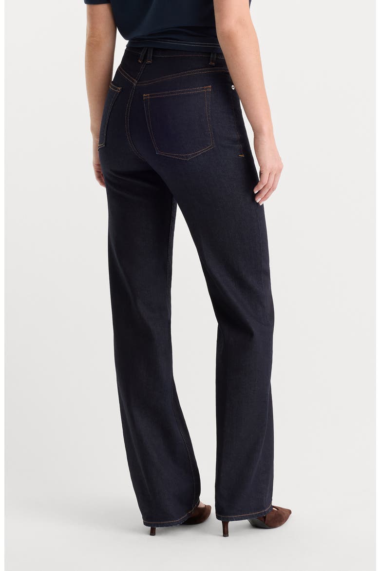 Good True High Waist Straight Leg Jeans, Alternate, color, RINSE