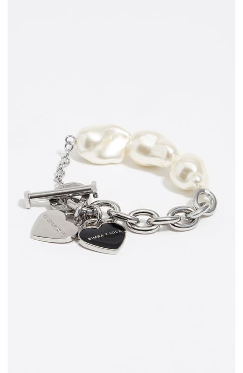 Chain Heart Logo Bracelet