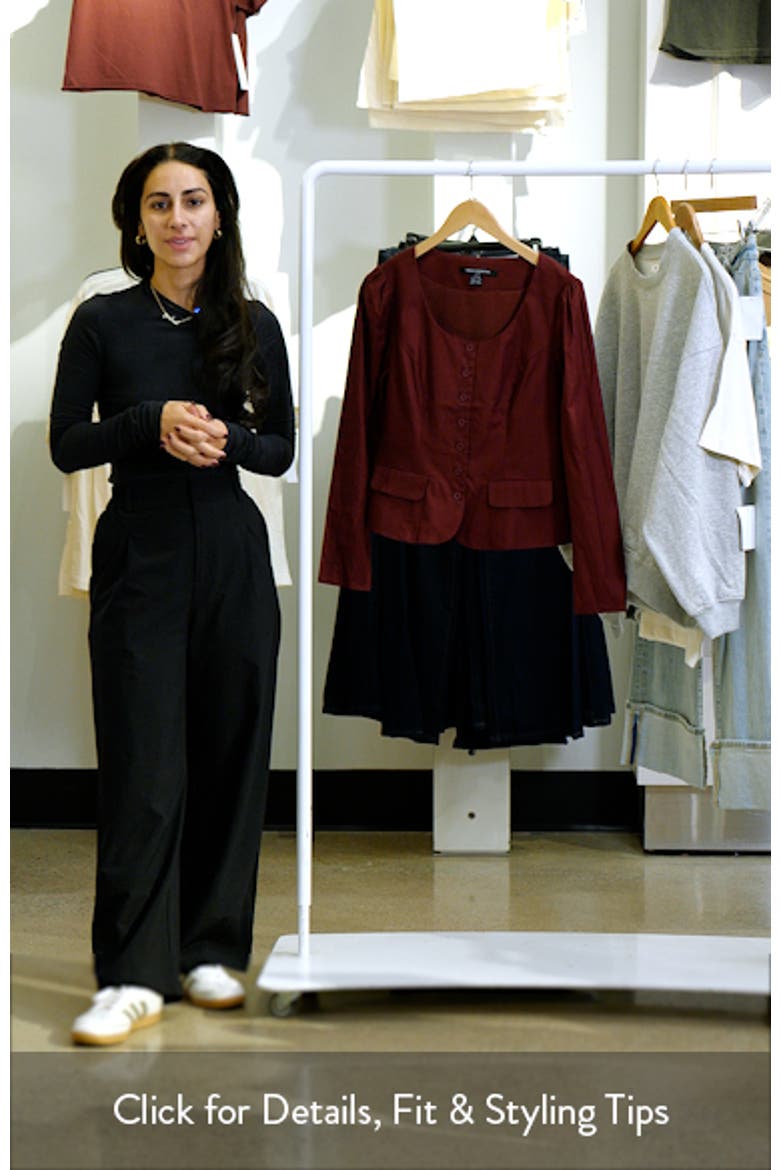 Inga 2-Pocket Button-Up Shirt video