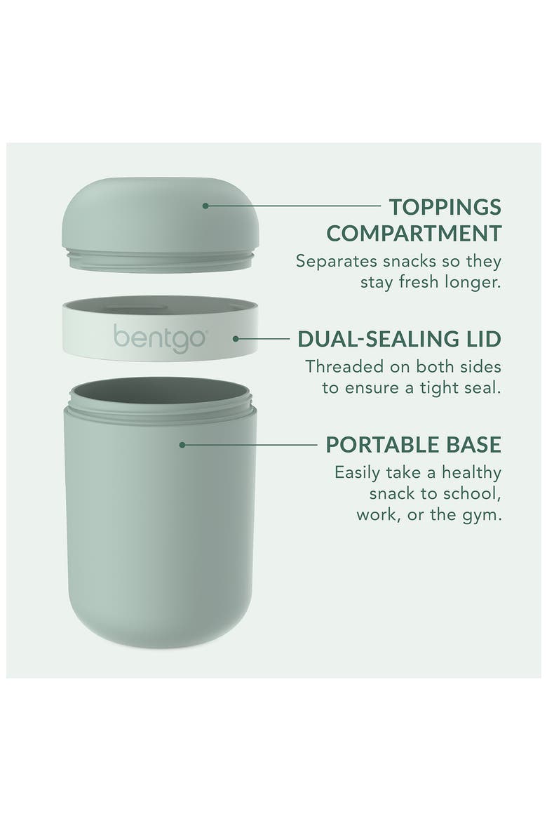 Bento Snack Cup, Alternate, color, MINT GREEN