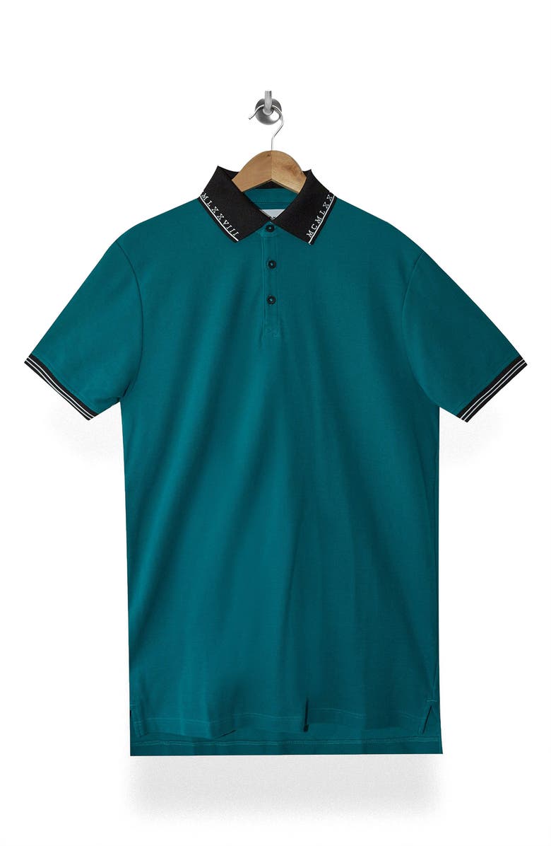 Topman MCMLXXVII Tipped Polo, Main, color,