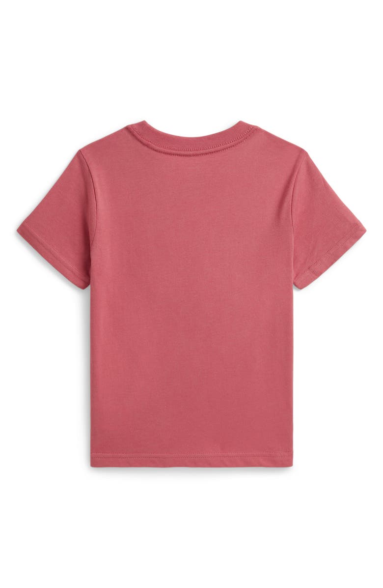 Polo Ralph Lauren Kids' Polo Bear Cotton Graphic T-Shirt, Alternate, color, Adirondack Berry