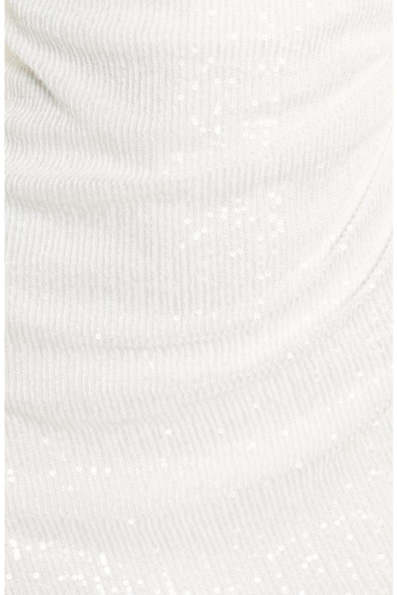 Balloon Sleeve Sequin Minidress, Alternate, color, IVORY
