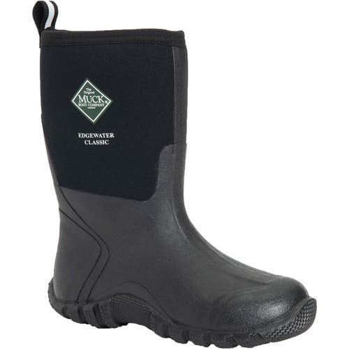 Muck Edgewater Classic Mid Boot In Black