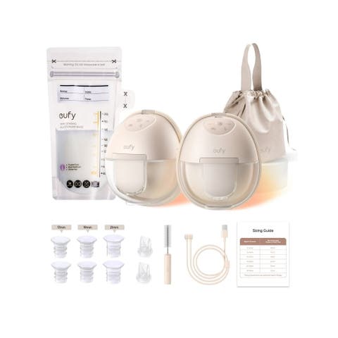 Heated Wearable Breast Pump S1 With 120 Pieces Milk Storage Bags