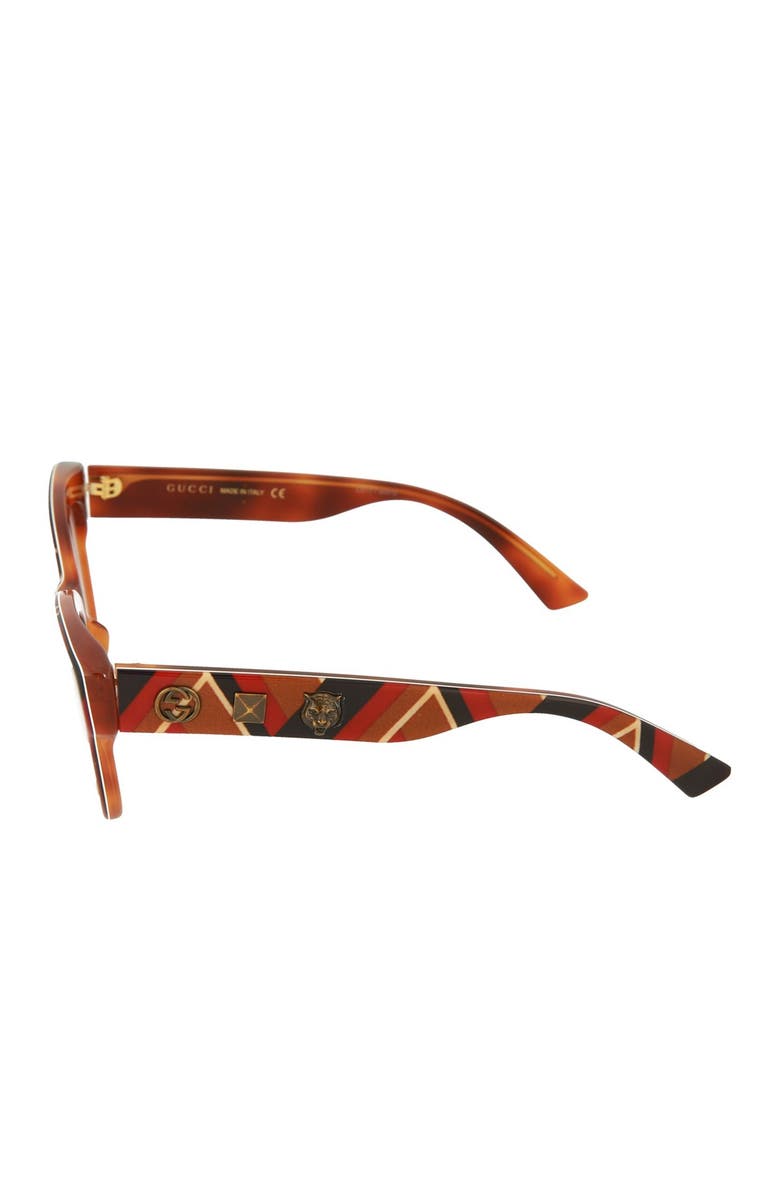 Gucci 49mm Cat Eye Optical Glasses, Alternate, color,
