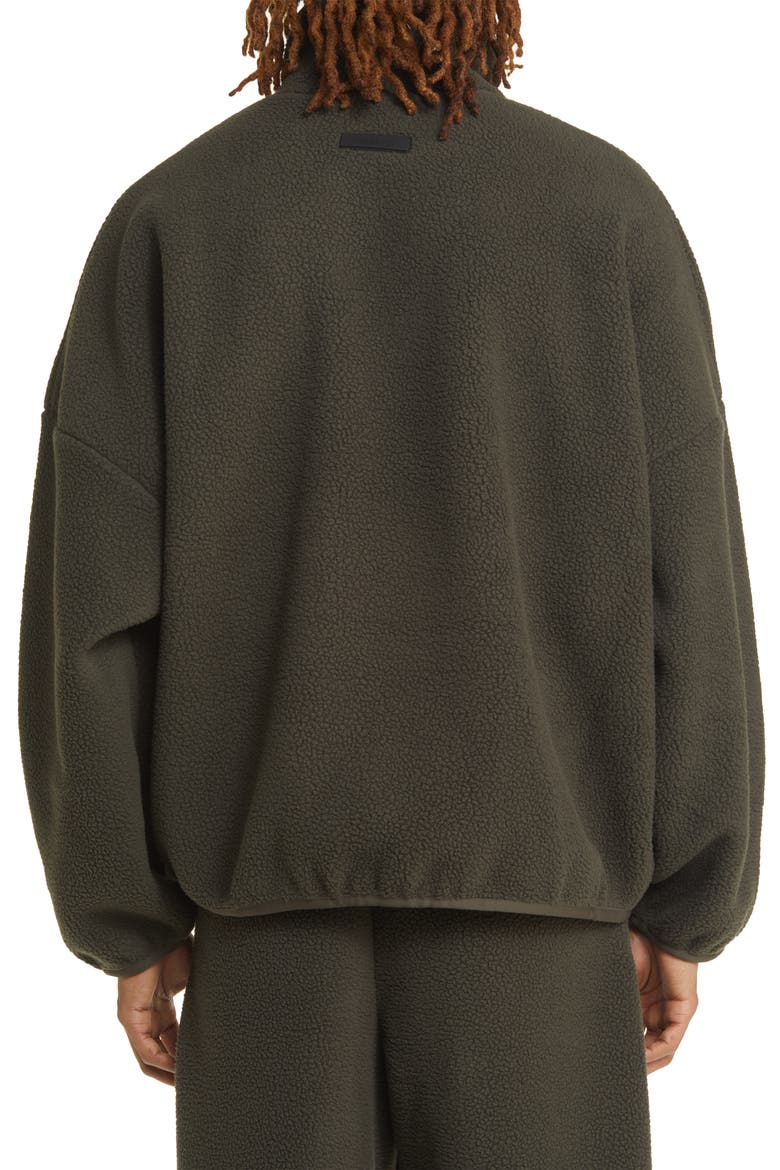 Half Zip Polar Fleece Pullover, Alternate, color, INK