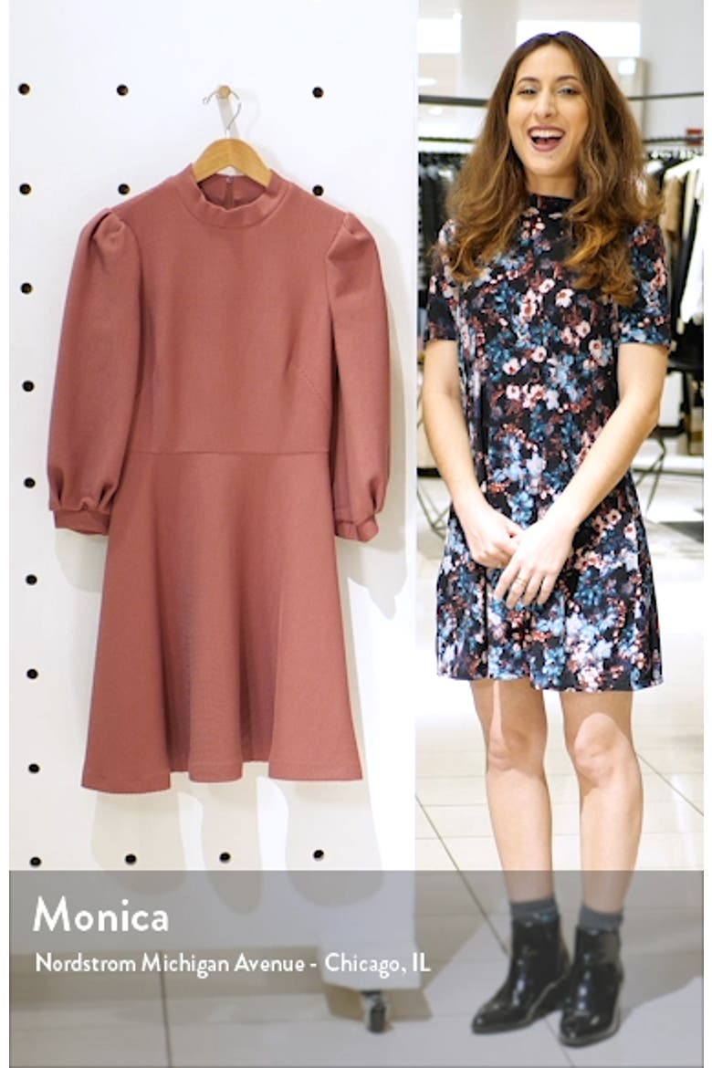 Maggie Texture Knit Fit & Flare Dress (Nordstrom Exclusive) video