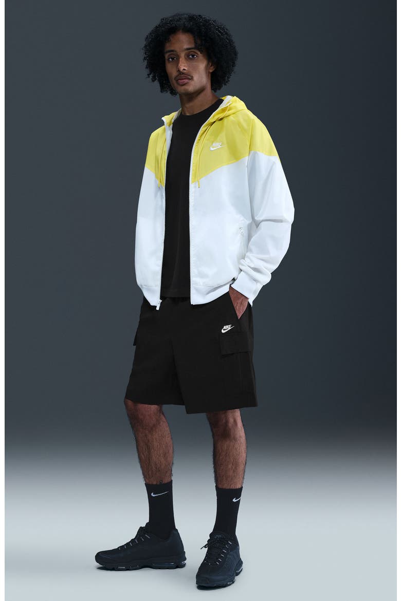 Club Utility Shorts, Alternate, color, BLACK/ WHITE