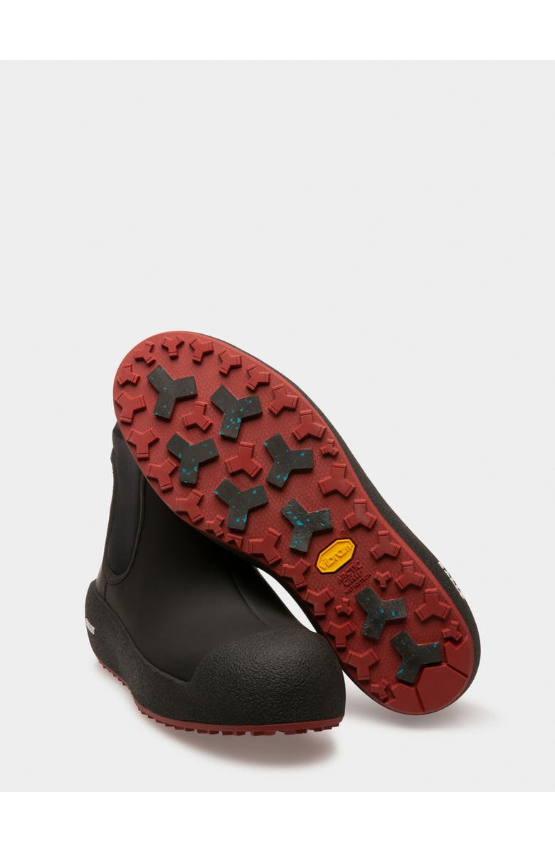 Bally Curling Booties, Alternate, color, Black