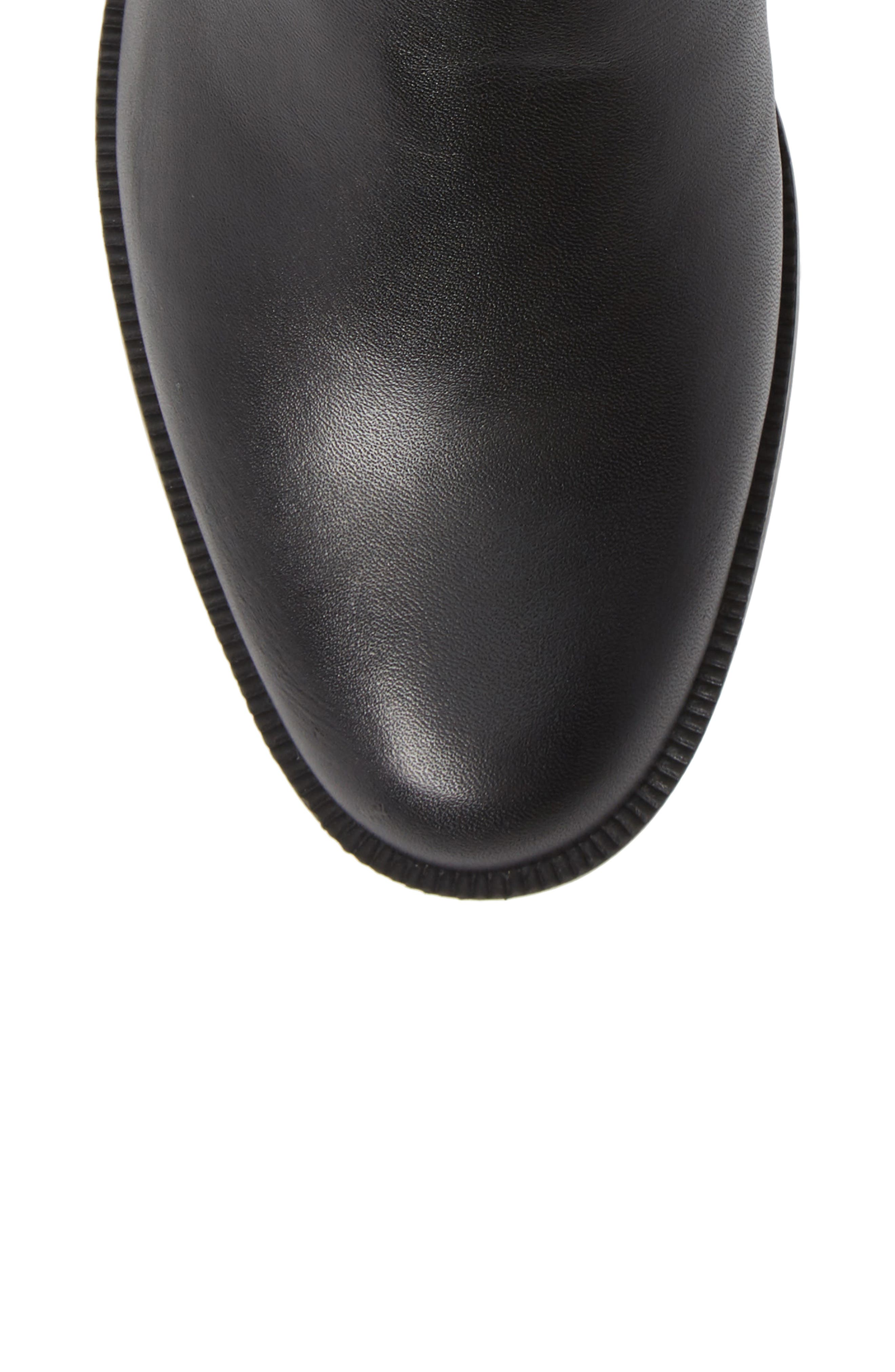 Benette Water Resistant Bootie, Alternate, color, BLACK LEATHER