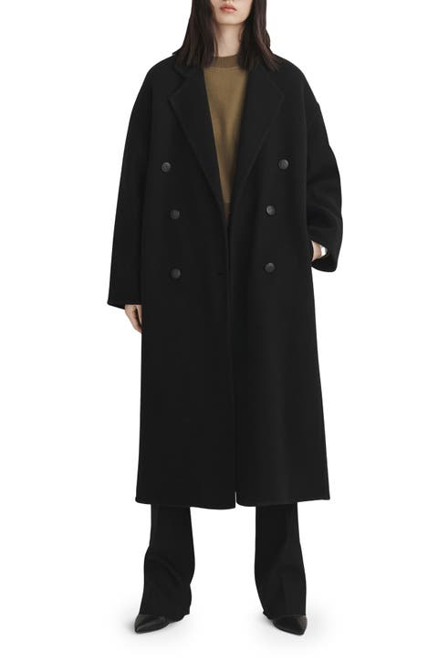 Thea Double Breasted Wool Coat