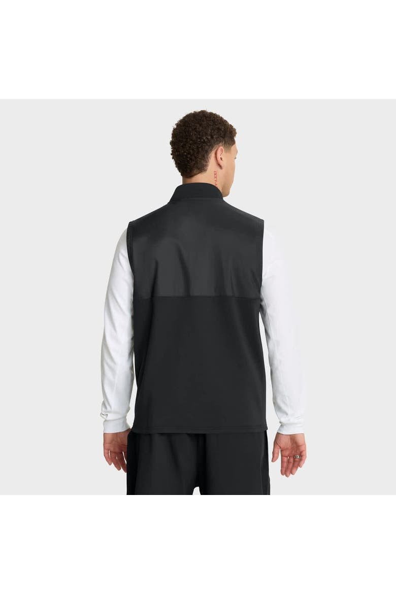 Men's Nike Black Texas Longhorns Primetime Victory Performance Full-Zip Vest, Alternate, color, Black