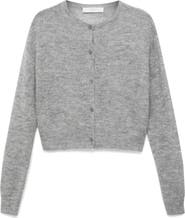 MANGO Crop Cardigan