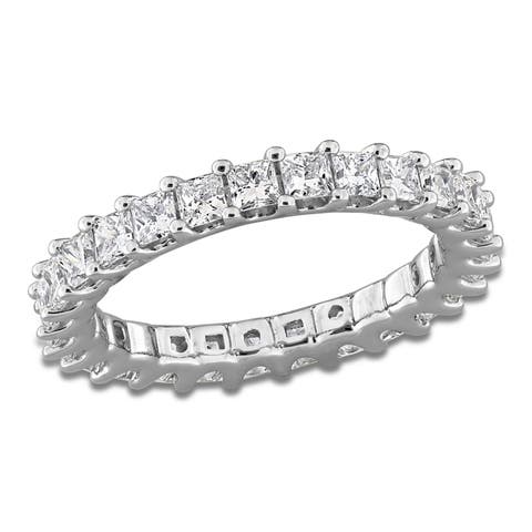 2 CTW Lab-Grown Diamond Princess Eternity Ring