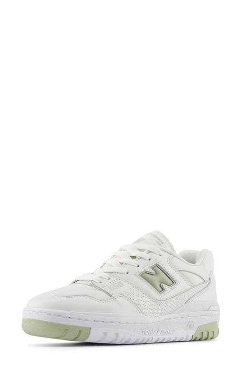 New Balance Perforated Leather Lace-up Sneakers