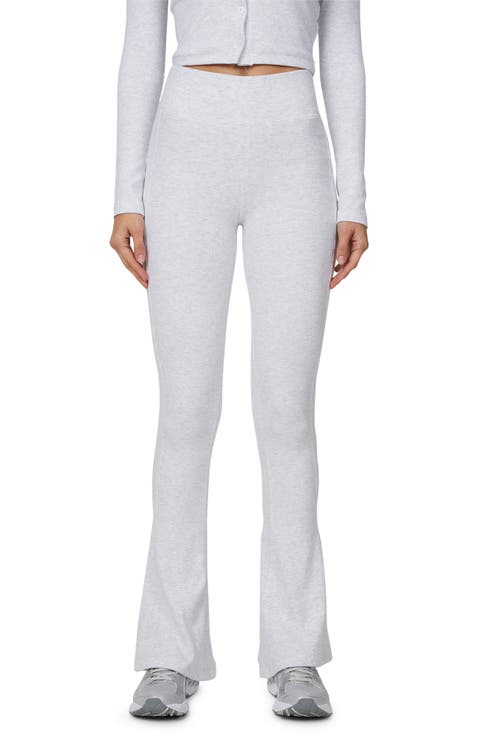 Ribbed Vintage Flared Leggings