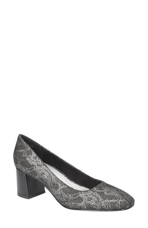 Jillian Square Toe Pump (Women)