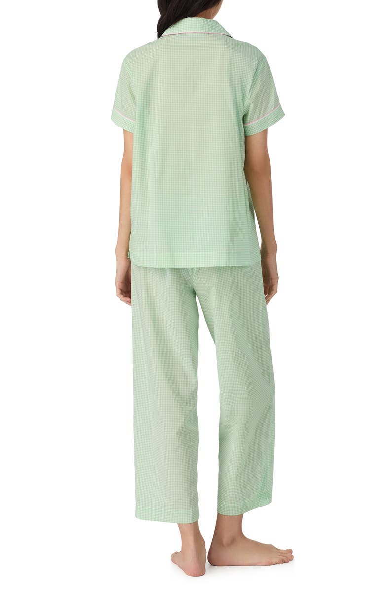 Lauren Ralph Lauren Floral Short Sleeve Crop Pajamas, Alternate, color, 