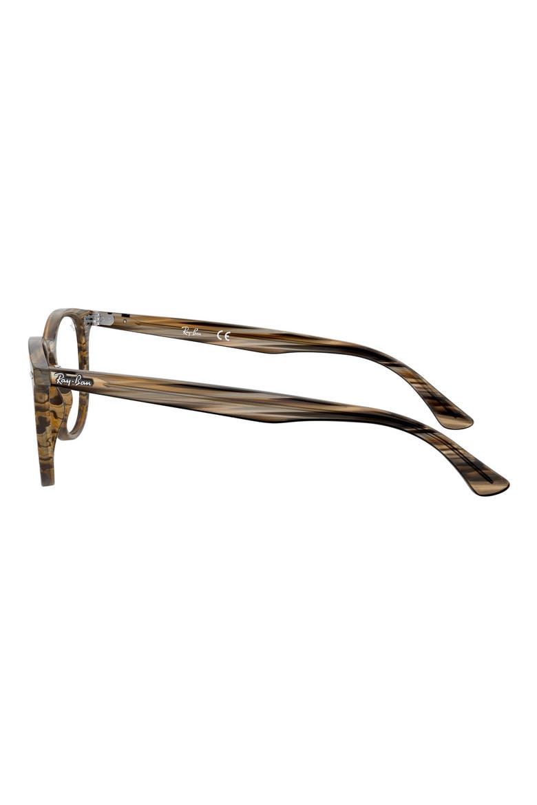 52mm Optical Glasses, Alternate, color, STRIPED BROWN