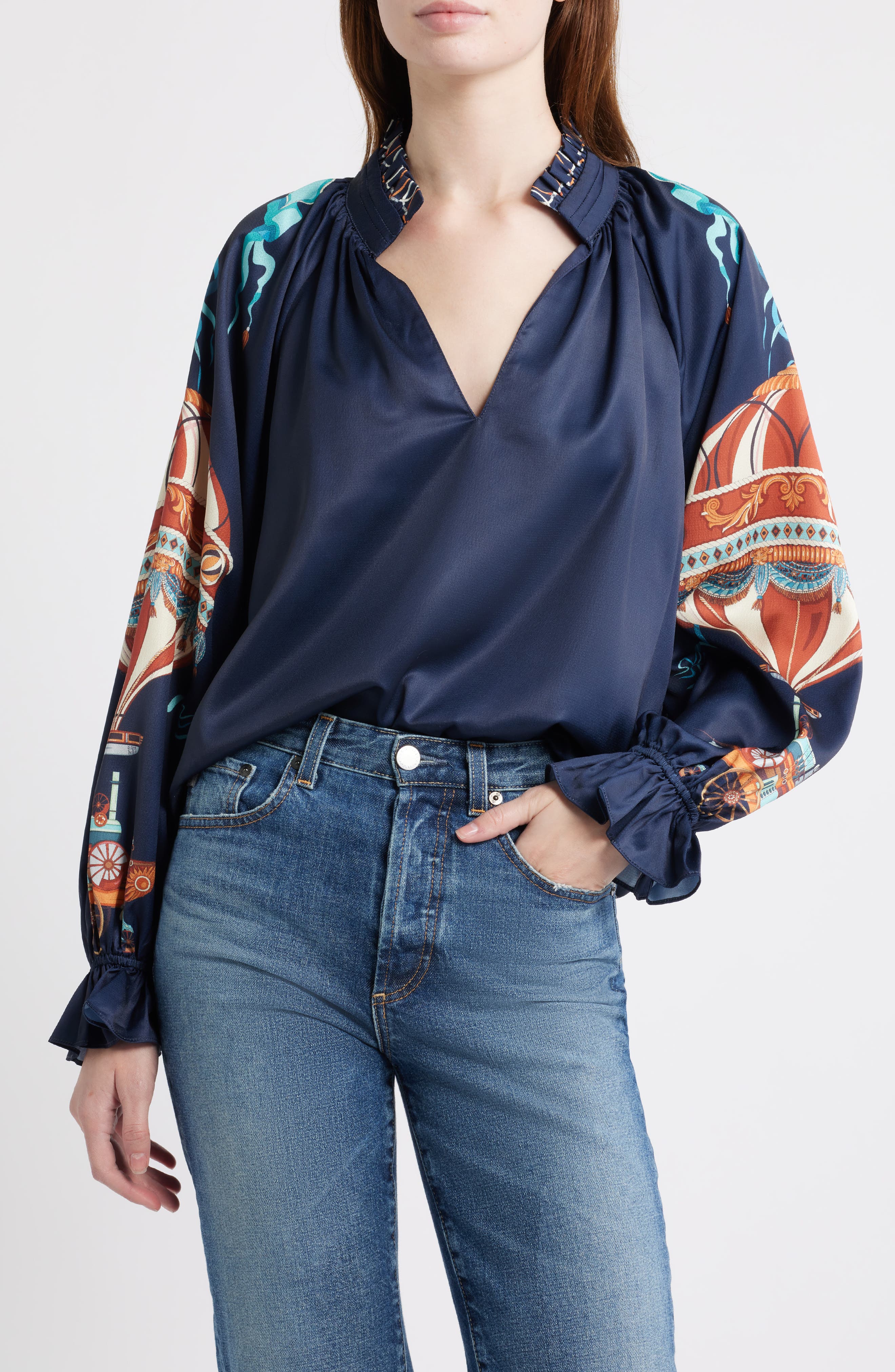 Helen Satin Top