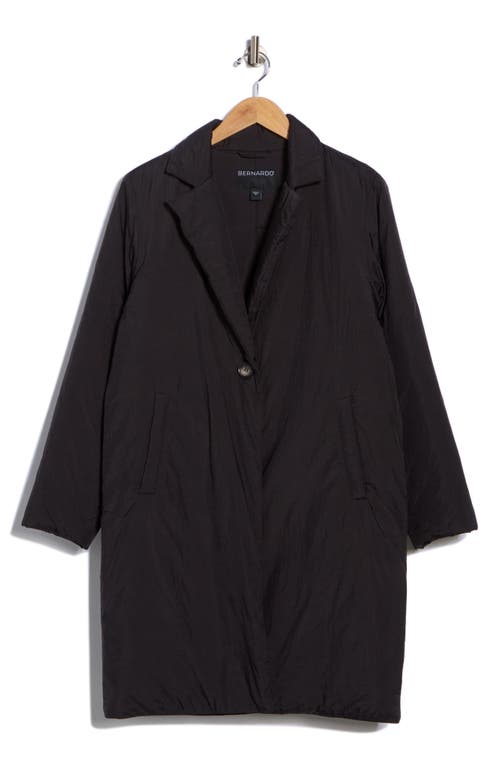 Bernardo Cloudweight Longline Coat In Black