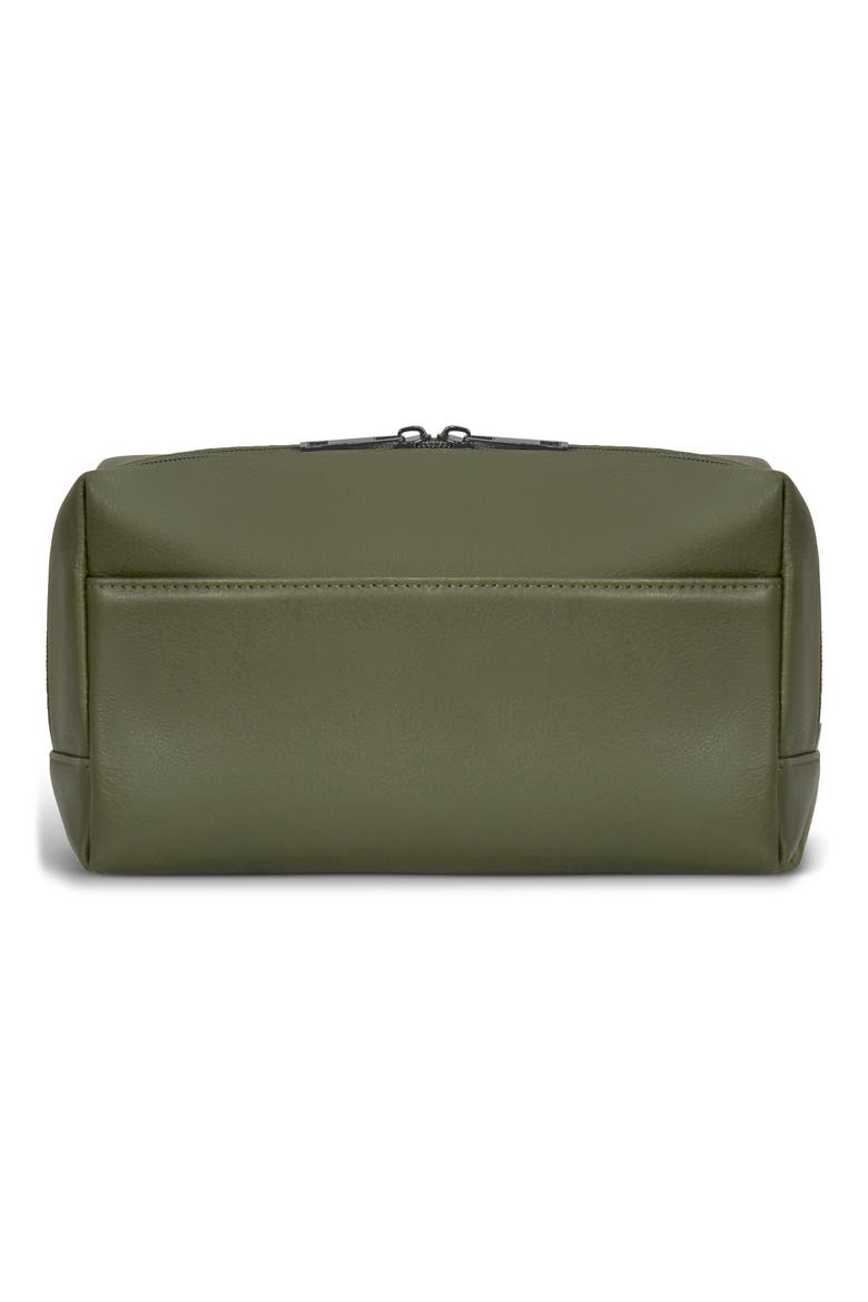 Onyx Leather Dopp Kit, Alternate, color, KHAKI