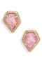  Gold/ Rose Pink Kyocera Opal