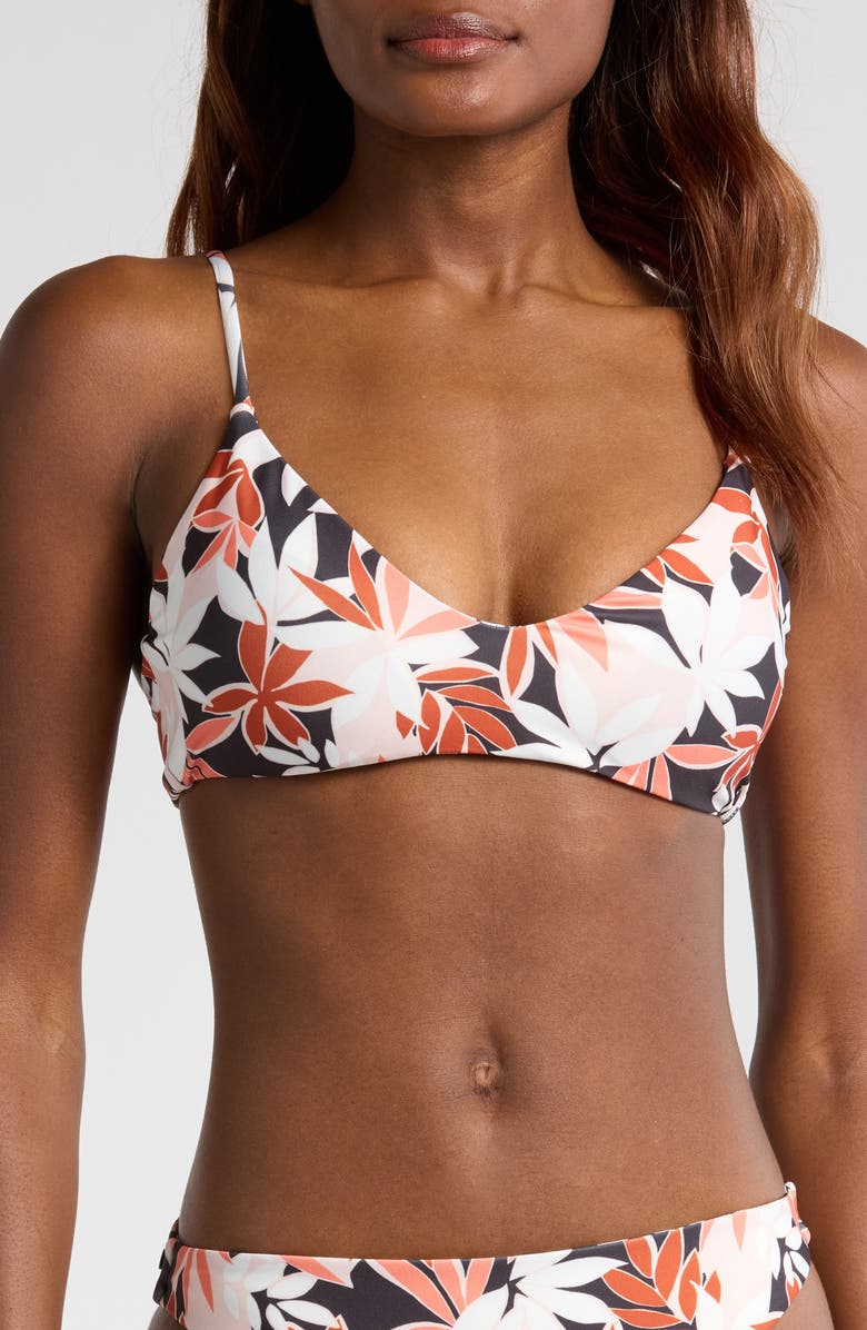 Volcom Check Mate Bikini Top, Main, color, 