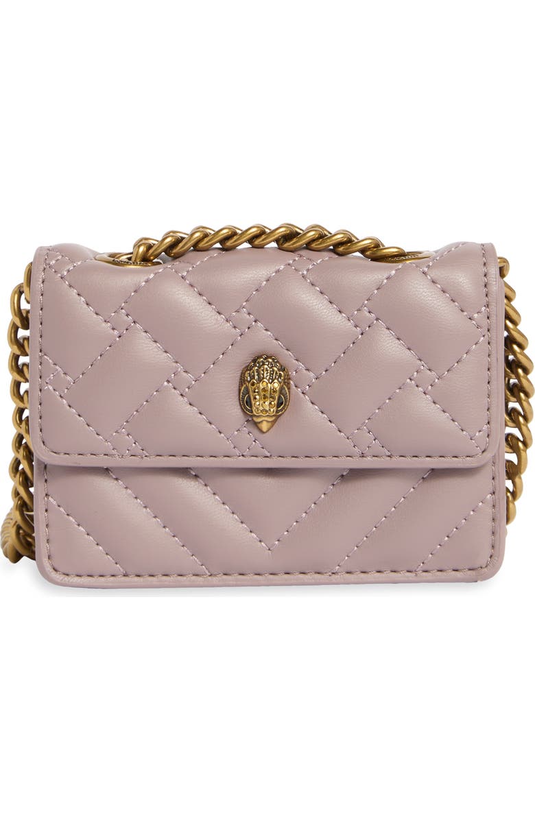 Kurt Geiger London Micro Kensington Quilted Crossbody Bag, Main, color,