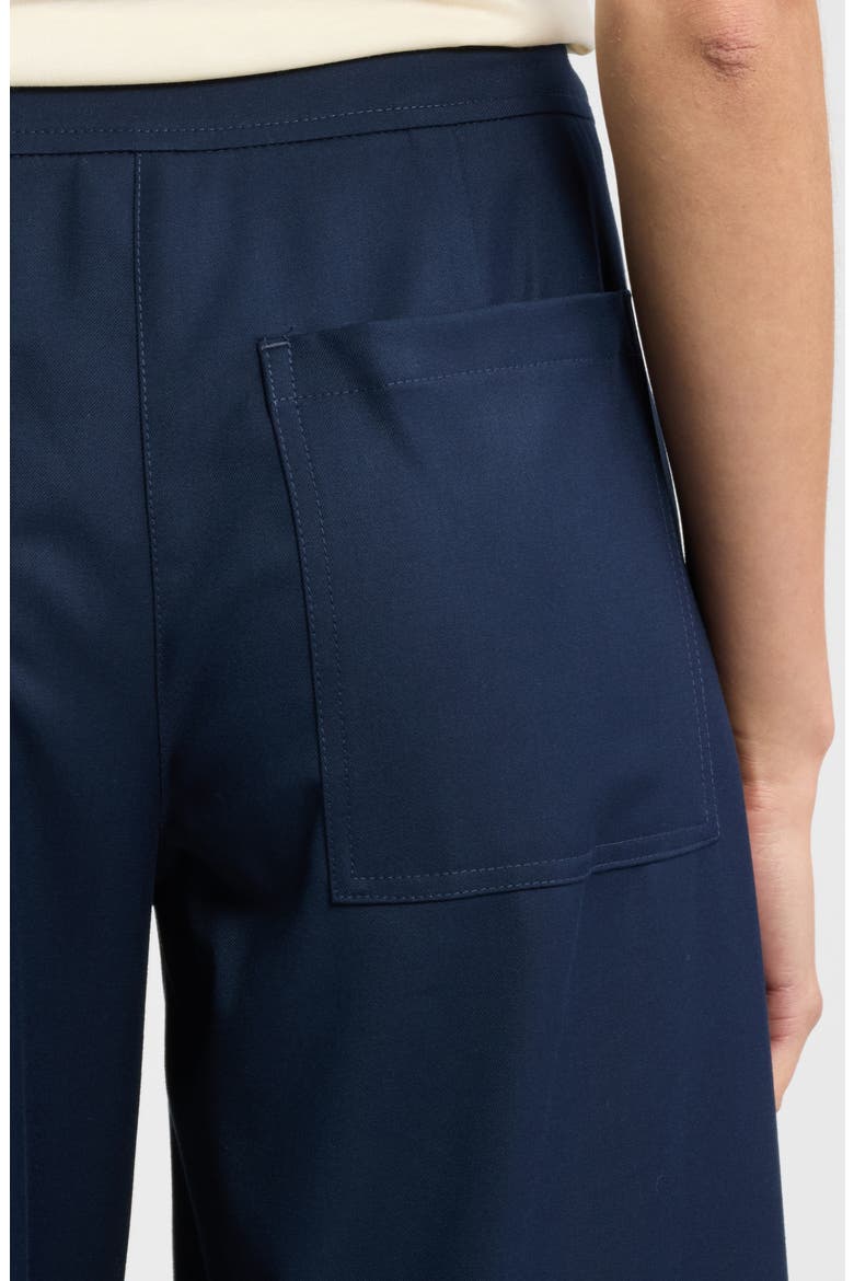 Virgola Wide Leg Career Pants, Alternate, color, NAVY