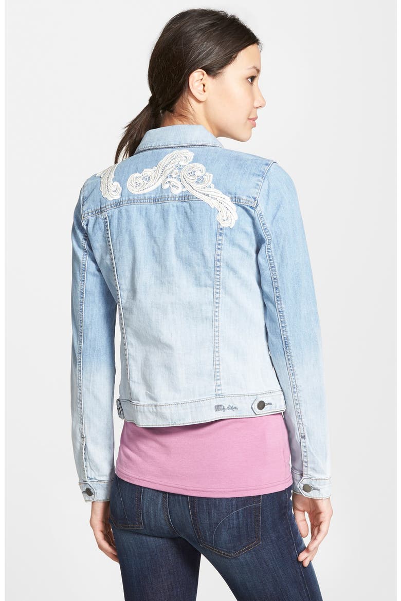 'Amelia' Denim Jacket, Alternate, color, PERSONALITY