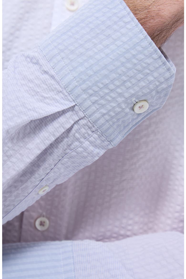 Julian Shaped Fit Button-Up Shirt, Alternate, color, DUSTY PINK