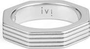 IVI Los Angeles Octagon Band Ring