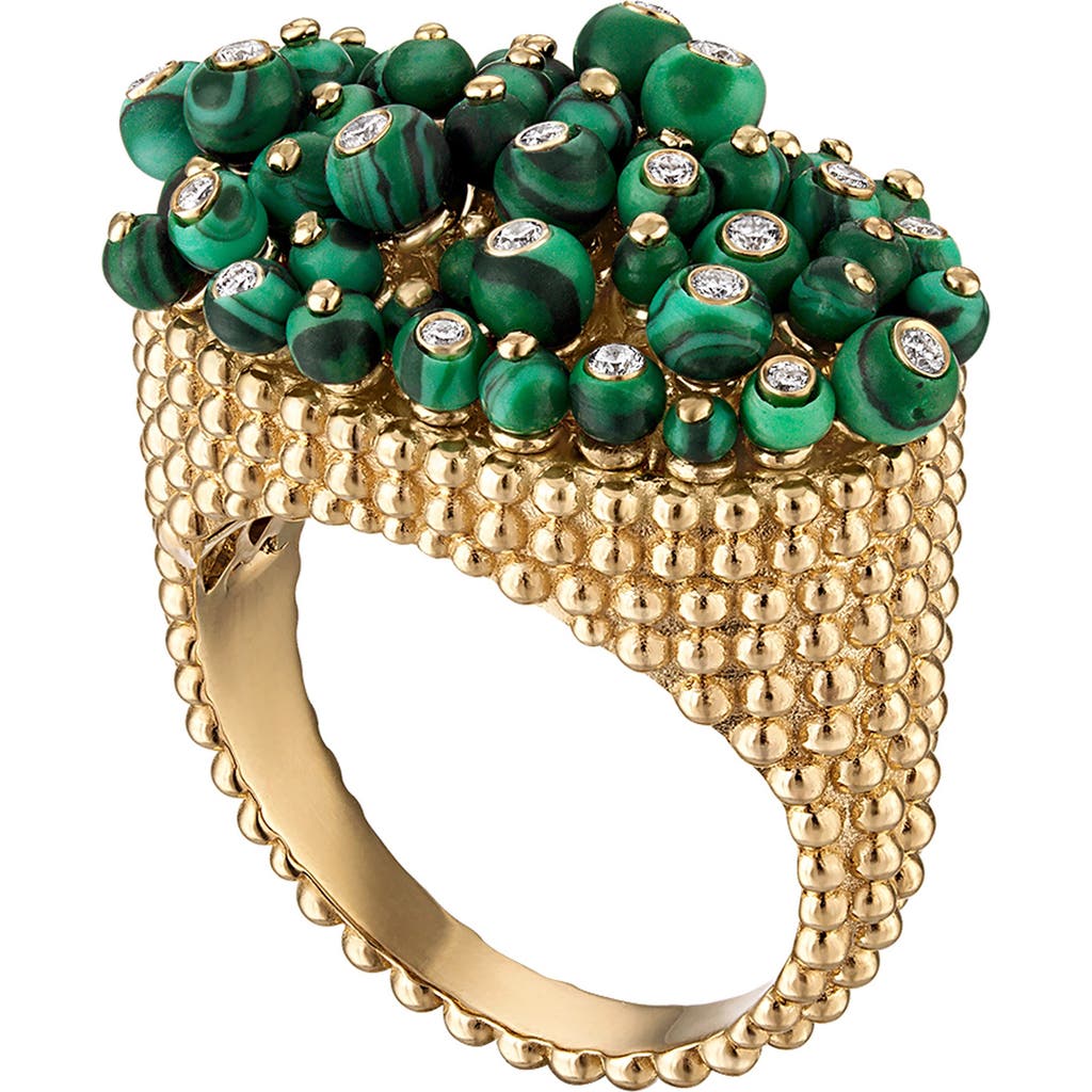 Eden Presley Bubbles Explosion Bead In Green