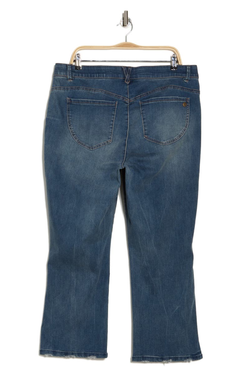 Democracy Cropped Itty Bitty Flare Leg Jeans, Alternate, color,